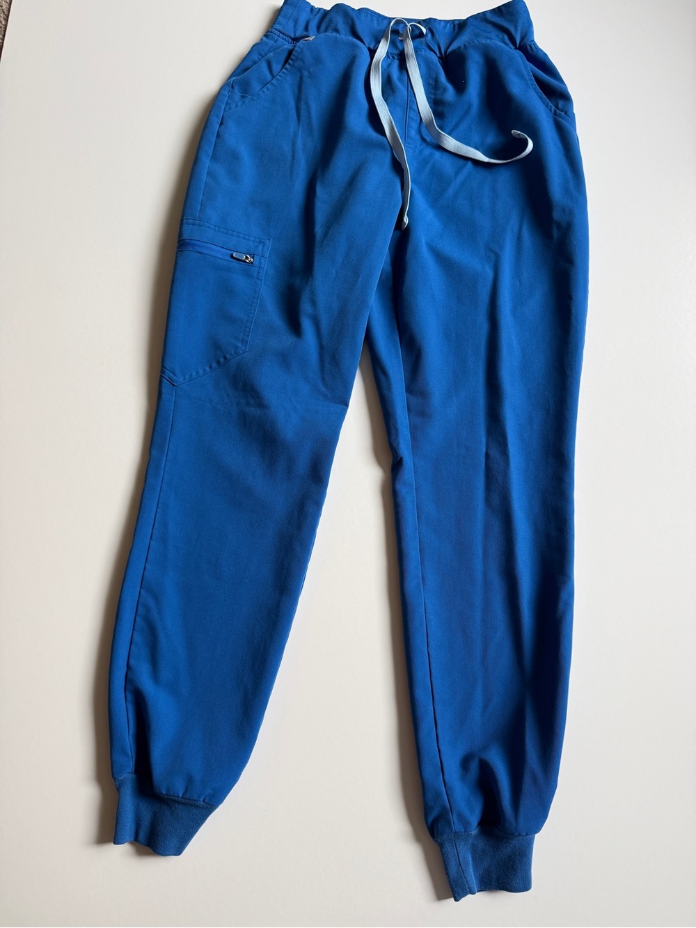 Figs Womens Royal Blue Zamora Jogger Scrub Pants- Small